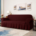 Customized hot sale strech decoration 3 seater sofa